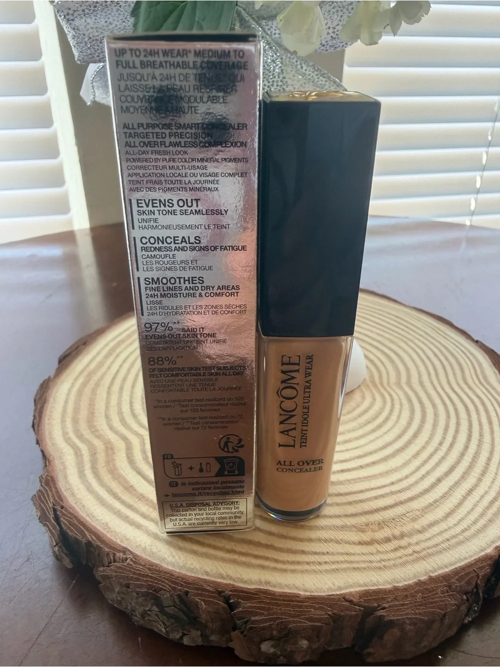 Teint Idole Ultra Wear All Over Concealer - Warm Beige (435-Bisque (W) 07 sable